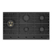 OCGG905WB Omega 90cm Gas on Ceramic Glass Cooktop 